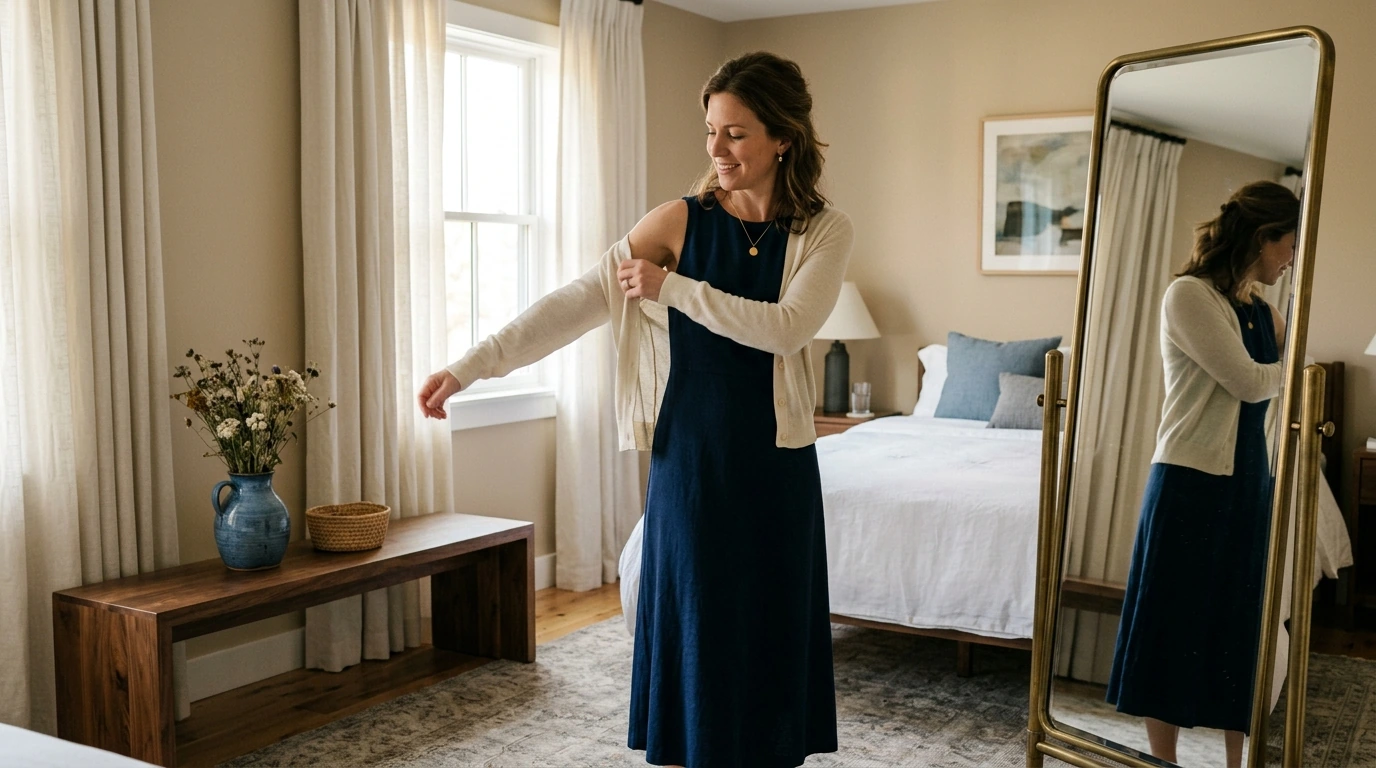 What to Wear Over a Sleeveless Dress to Cover Arms