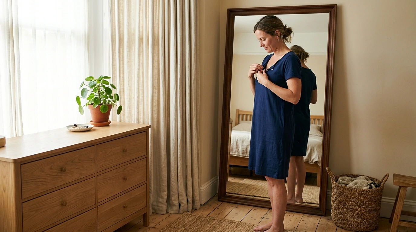How to Pin a Dress Neckline for More Coverage