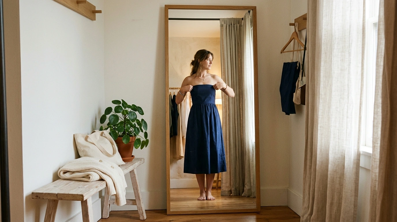 What Are Dresses With No Straps Called?