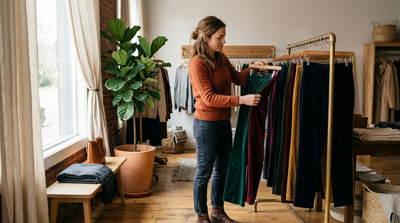 Where to Buy Velvet Trousers: A Shopping Guide